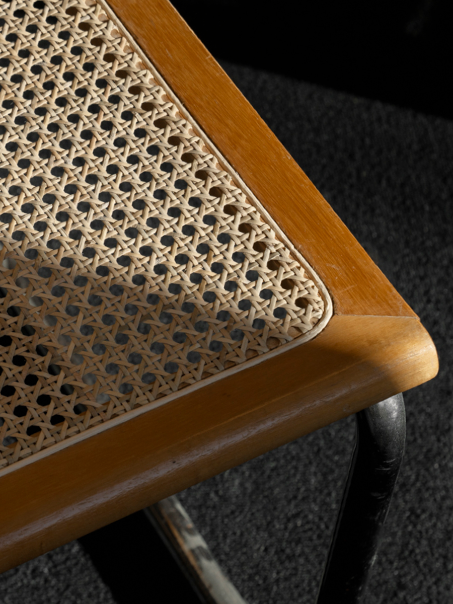 Maskinflet - Fransk flet på stole